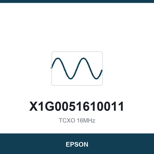 EPSON X1G0051610011 TCXO 16MHz 2520