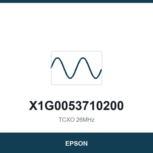 EPSON X1G0053710200 TCXO 26MHz 2016