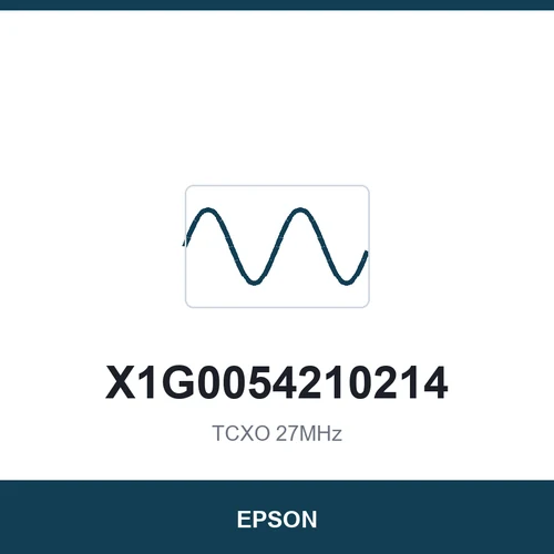 EPSON X1G0054210214 TCXO 27MHz 2520