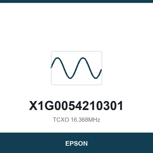 EPSON X1G0054210301 TCXO 16.368MHz 2520