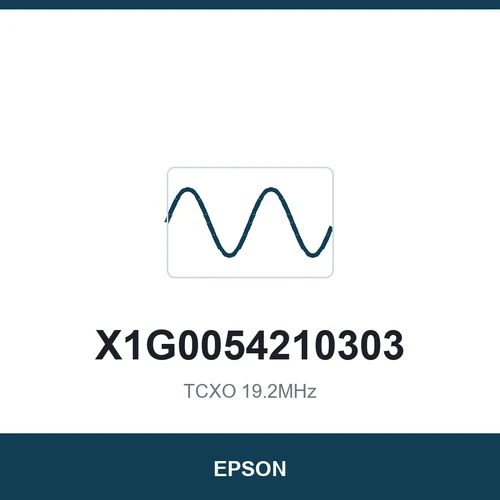 EPSON X1G0054210303 TCXO 19.2MHz 2520