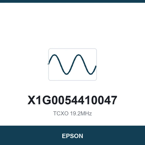 EPSON X1G0054410047 TCXO 19.2MHz 2016