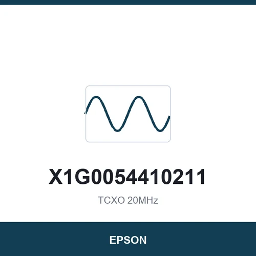 EPSON X1G0054410211 TCXO 20MHz 2016