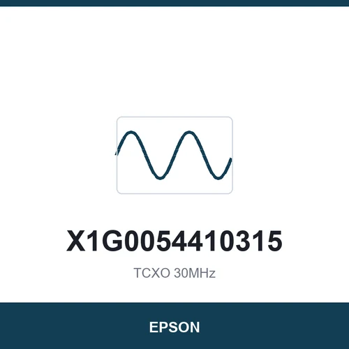 EPSON X1G0054410315 TCXO 30MHz 2016