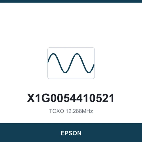 EPSON X1G0054410521 TCXO 12.288MHz 2016